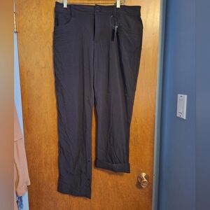 14 NWT Eddie Bauer Sightscape Horizon Convertible Pants Black